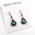 Wrapped Labradorite Stone Earrings - Image 4