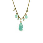 Amazonite and Moonstone Reflective Heavens Necklace - Image 3
