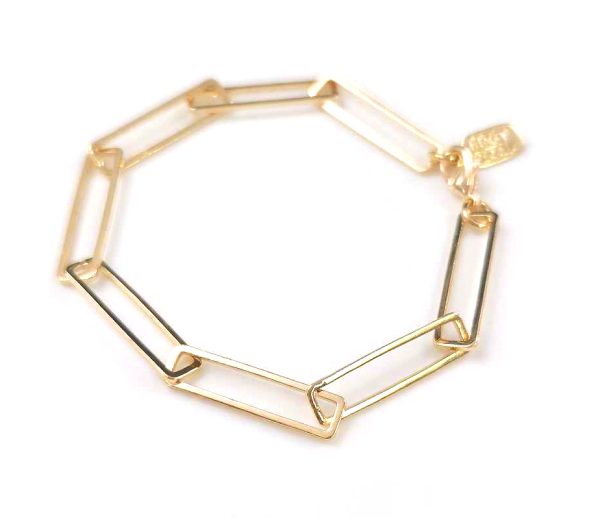 Ryan Rectangle Link Bracelet